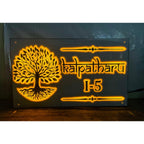 Acrylic LED Name Plate for Home