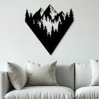Mountain View Metal Wall Art
