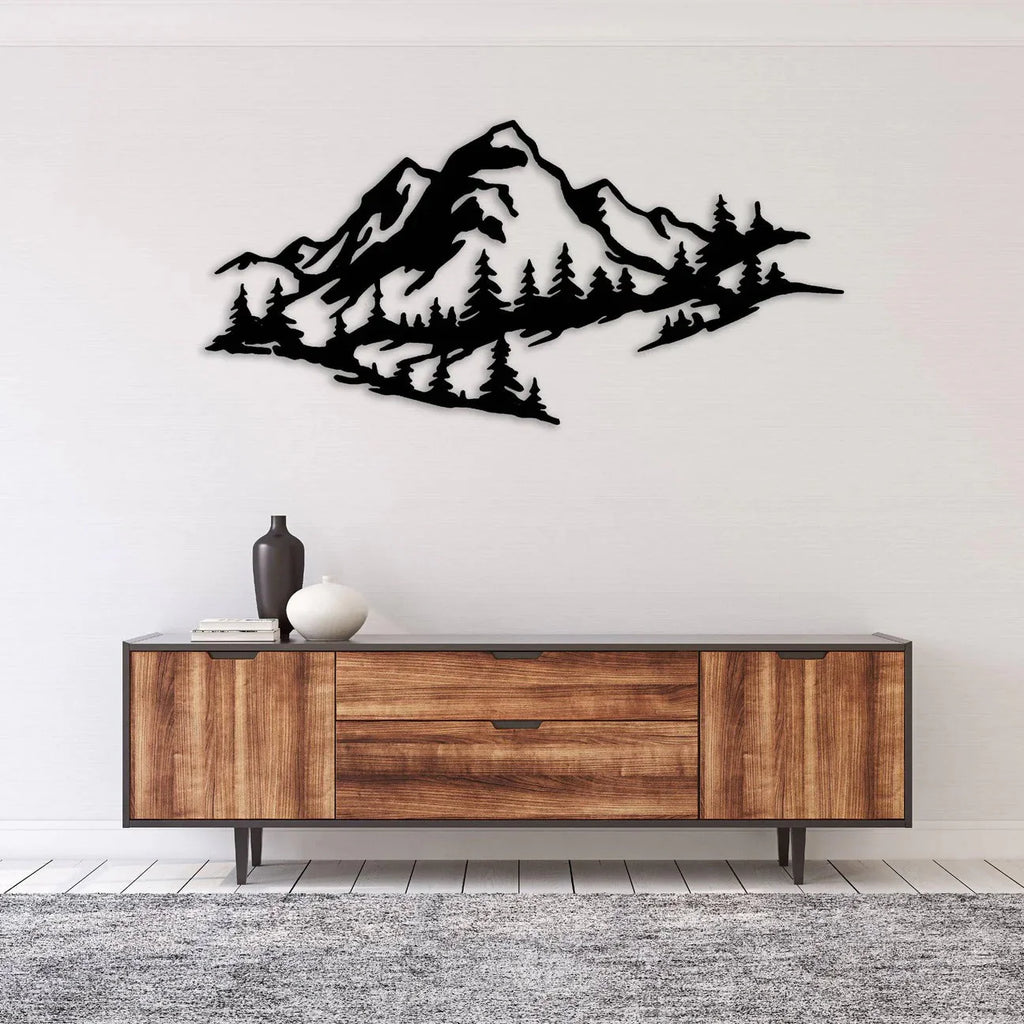 Trees Metal Wall Art