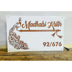 Acrylic LED Laser Cut Name Plate