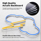 VYNES Thunder Cloud Neon Light - Harshita Craft