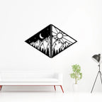 Mountains Metal Wall Art