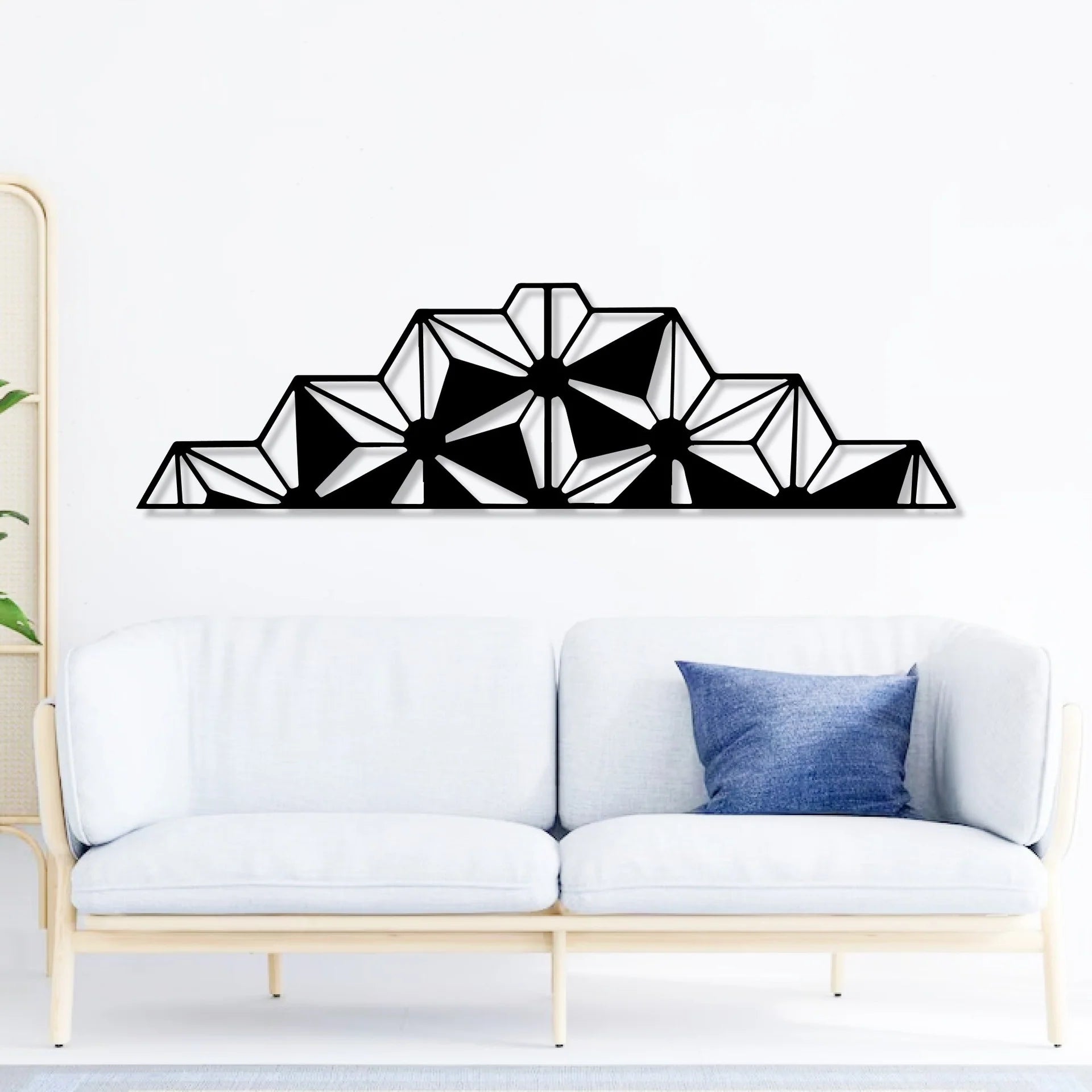 Polaris Divided Abstract Metal Wall Art