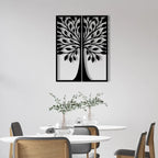  Flower Two Frame Metal Wall Art 
