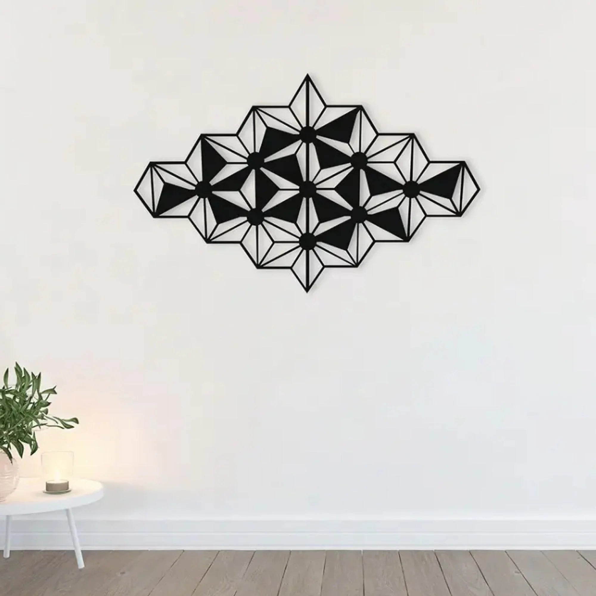 Polaris 3D Abstract Metal Wall Art