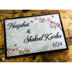 Unique UV Printed Multicolor Acrylic Name Plate for Home