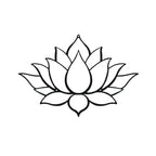 Sacred Lotus Metal Wall Art