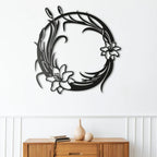  Floral Pattern Metal Wall Art