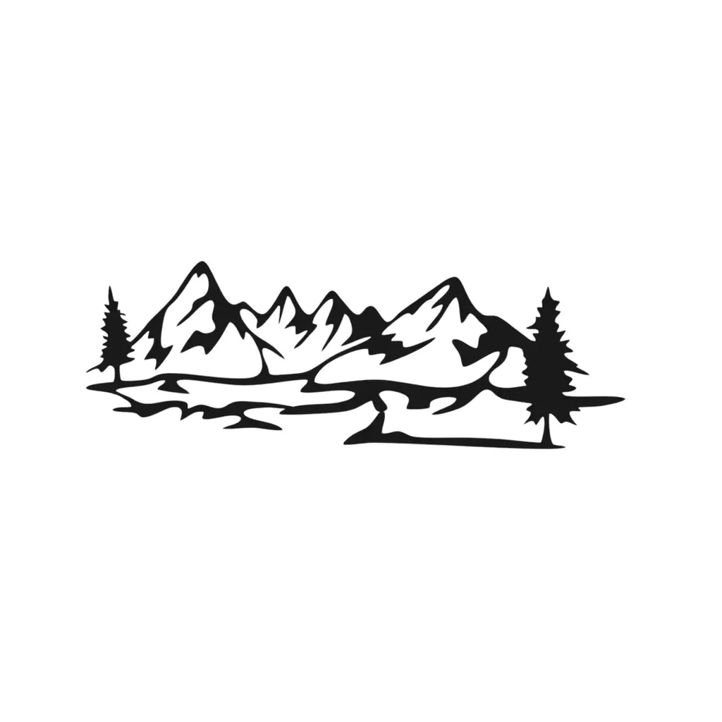 Trees Scenery Metal Wall Art 