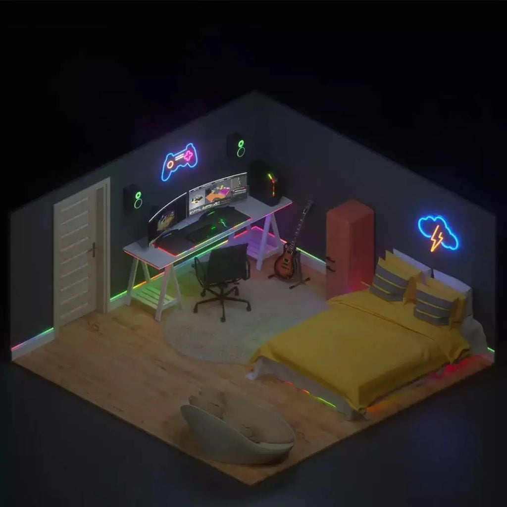VYNES Thunder Cloud Neon Light - Harshita Craft