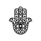 Hamsa Hand Metal Wall Art