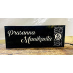 Unique Design White Waterproof LED Acrylic Name Plate for Home