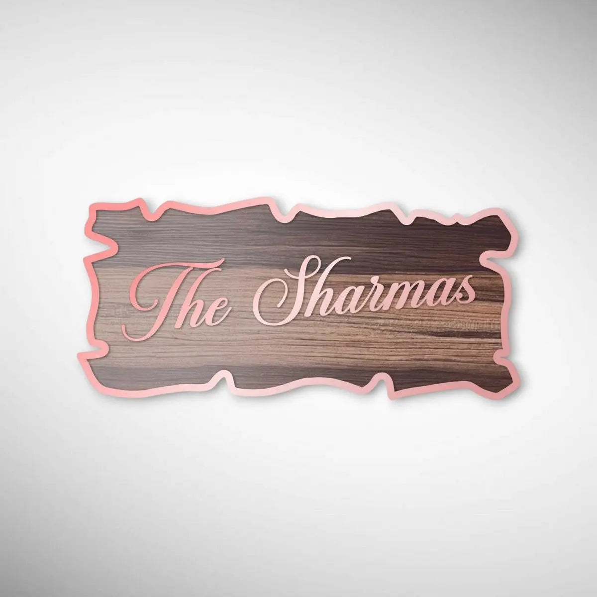 ACP Acrylic Name Plate for Home | Custom Fancy Acrylic Name Plate Design - Harshita Craft
