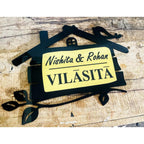 Hut Shape Acrylic Name Plate 