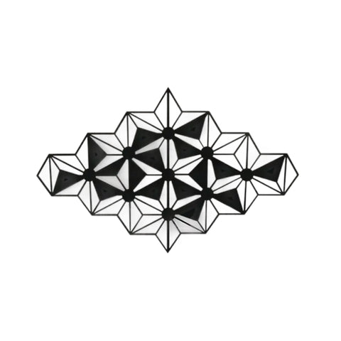 Polaris 3D Abstract Metal Wall Art