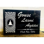 Buddha Idol Acrylic LED Name Plate 