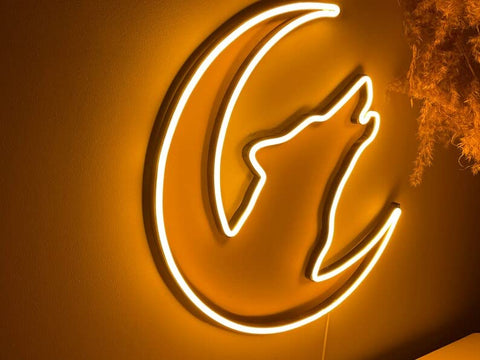 Wolf LED Neon Light for Wall Decor