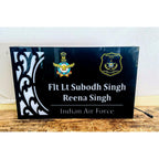  Acrylic Personalised Army LED Name Plate