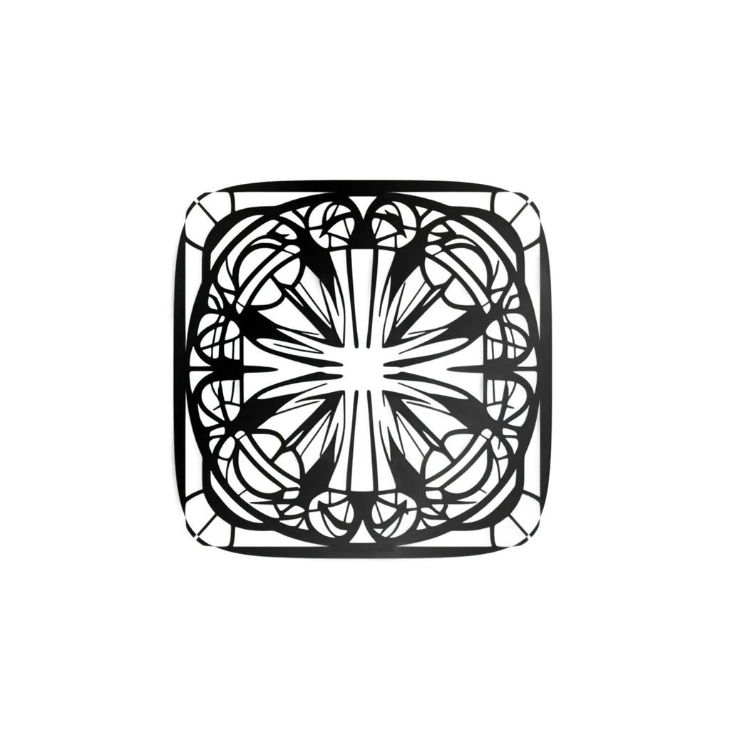  Mandala Square Metal Wall Art