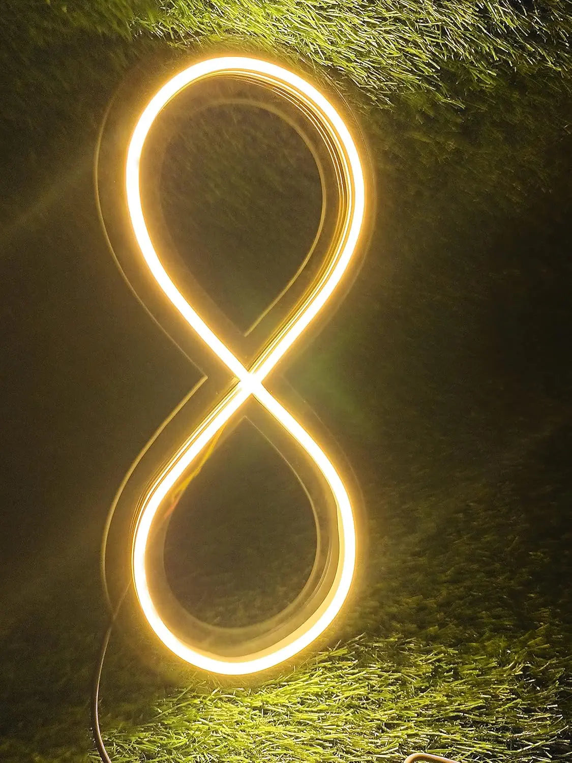VYNES Infinity Neon Light – LED Neon Light Board for Room & Bedroom - Harshita Craft