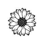 Elegant Sunflower Metal Wall Art Decor for Living Room & Home Interior - Harshita Craft