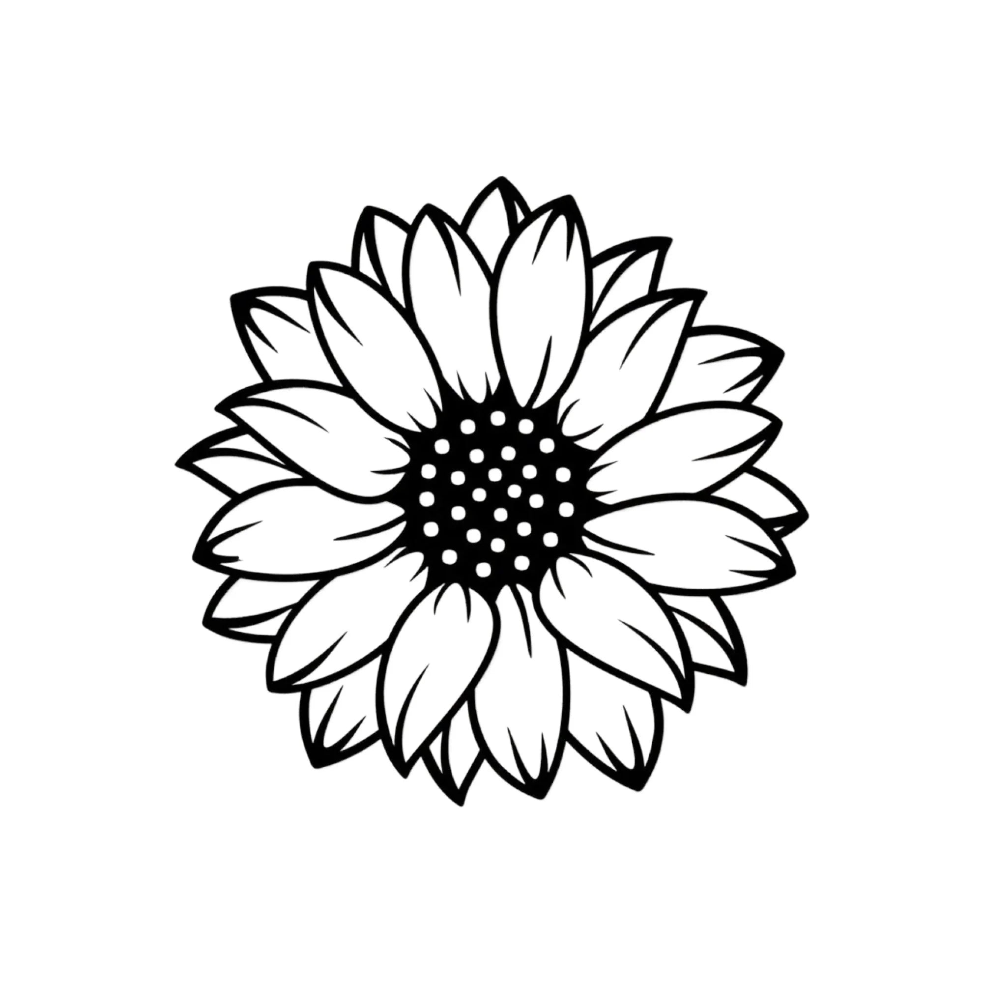 Elegant Sunflower Metal Wall Art Decor for Living Room & Home Interior - Harshita Craft
