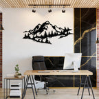 Trees Metal Wall Art