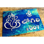 Multicolor Custom Acrylic Name Plate Design 
