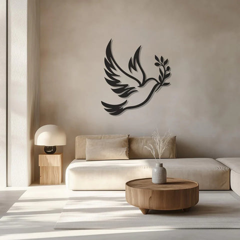 Bird Silhouette Metal Wall Art