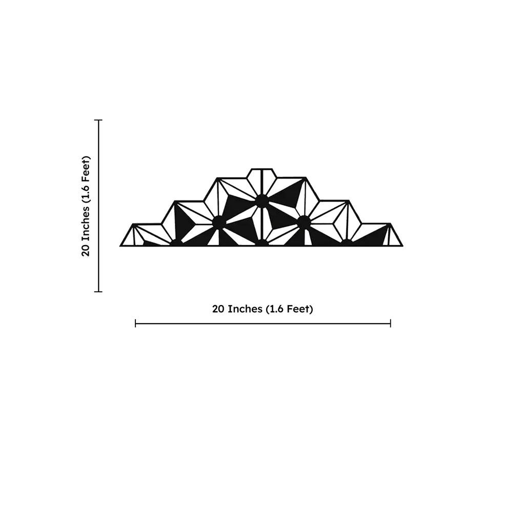 Polaris Divided Abstract Metal Wall Art