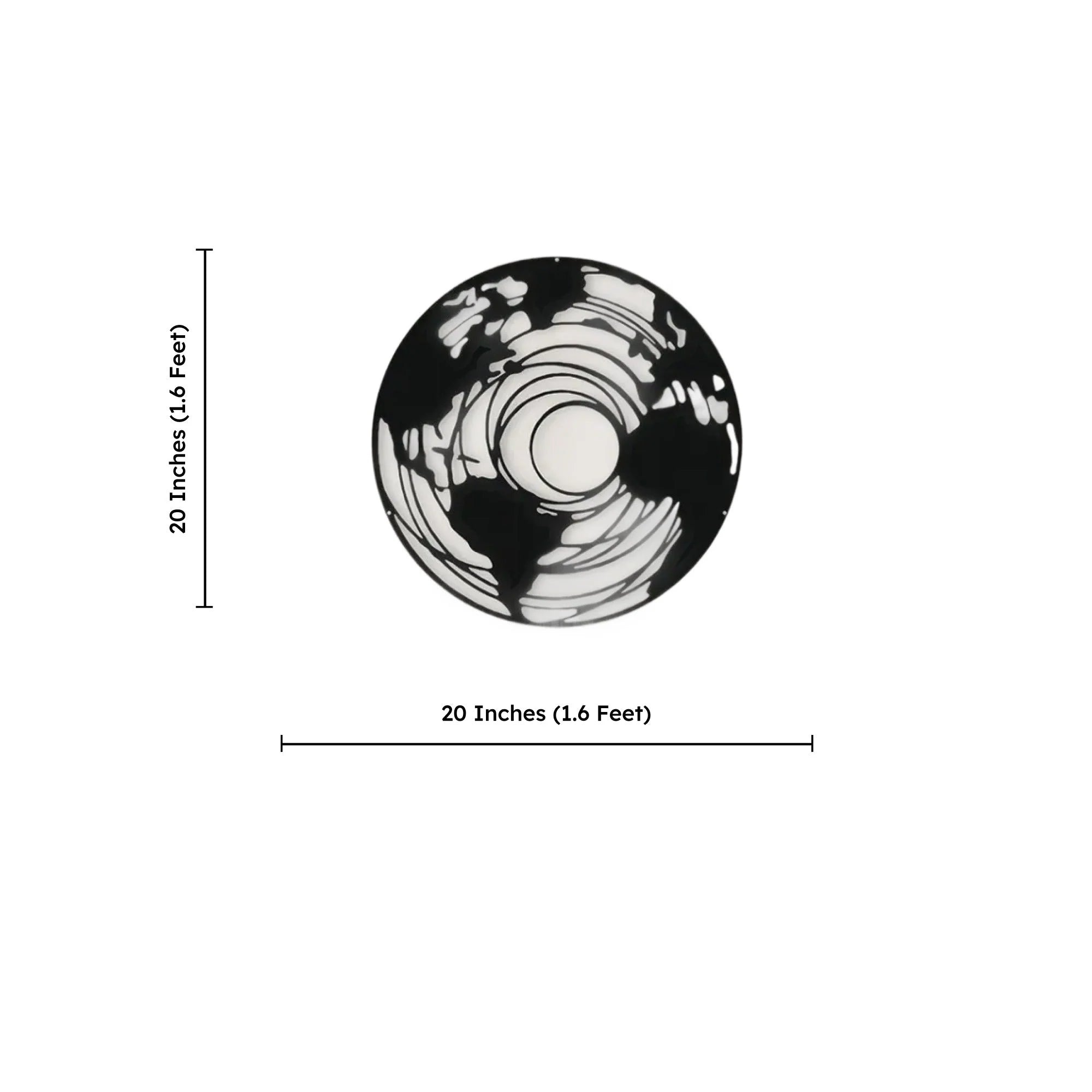 Terrestrial Modern Metal Wall Art 