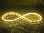 VYNES Infinity Neon Light – LED Neon Light Board for Room & Bedroom - Harshita Craft
