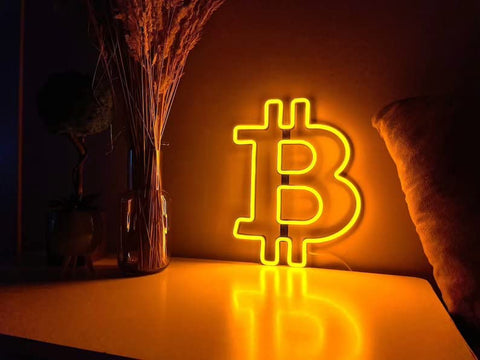 Bitcoin Neon Light 