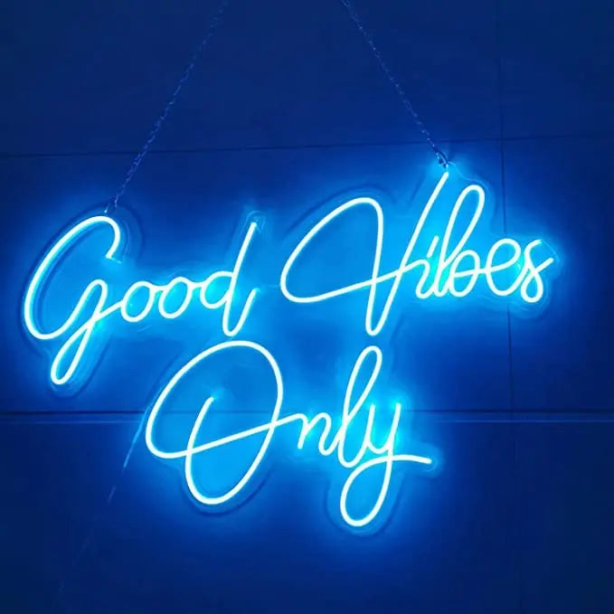 Good Vibes Only Neon Light