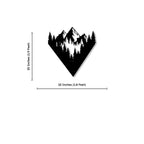 Mountain View Metal Wall Art