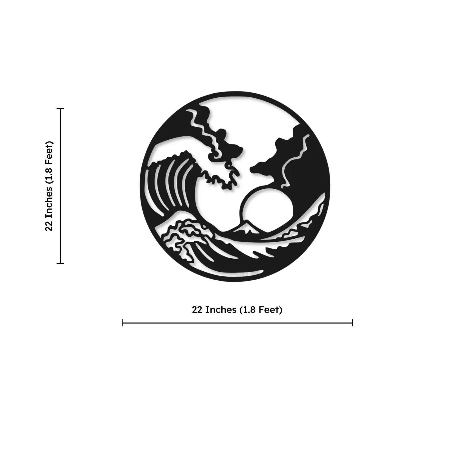 Sunset Metal Wall Art