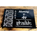 Warm White Waterproof LED Acrylic Name Plate