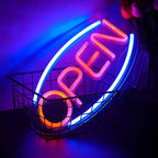 VYNES OPEN Neon Light – LED Neon Light Board for Room & Bedroom - Harshita Craft