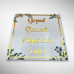 Custom UV Printed ACP Acrylic Name Plate 