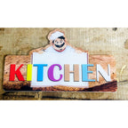 Multicolor Personalised Acrylic Name Plate for Home - Harshita Craft
