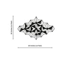 Polaris 3D Abstract Metal Wall Art