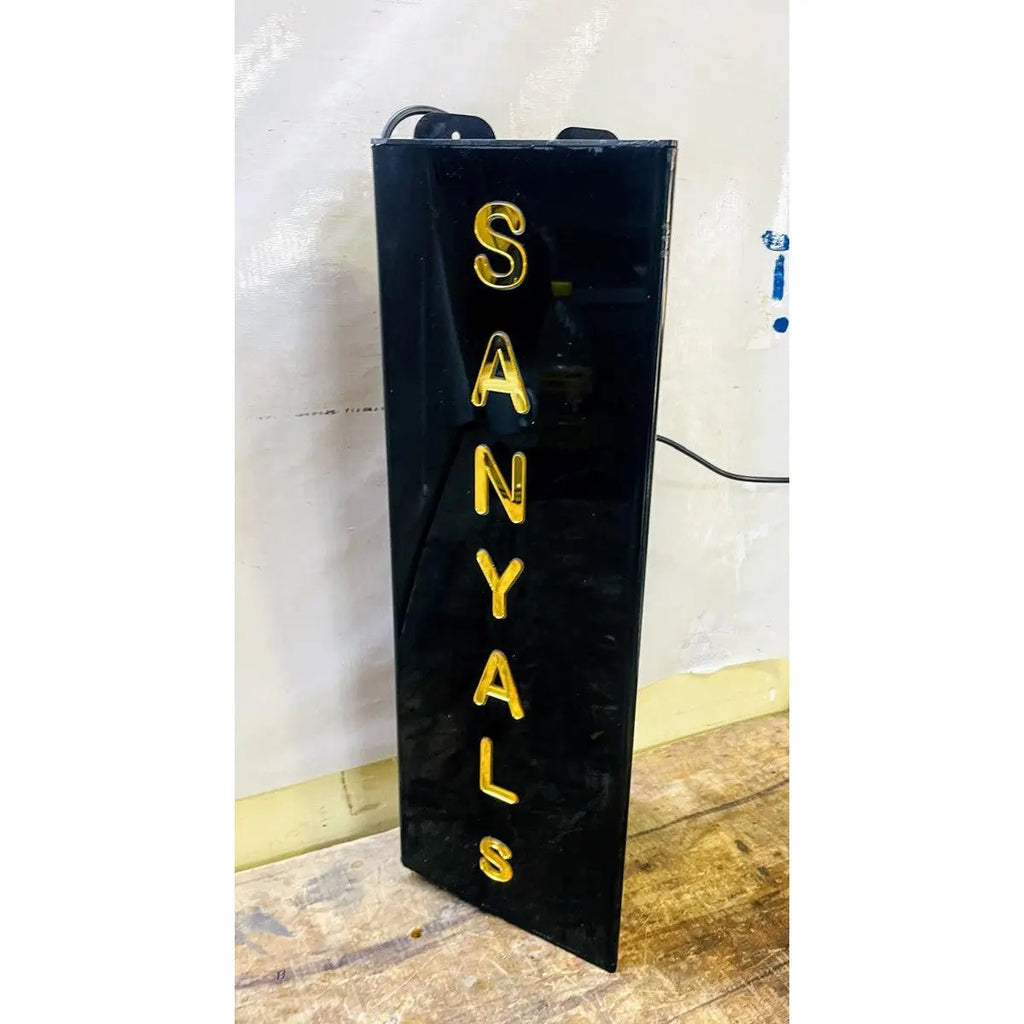 Personalized Acrylic LED Home Name Plate