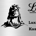 Personalized Shiva Theme Stainless Steel Metal Name Plate for Home & Outdoor - Harshita Craft