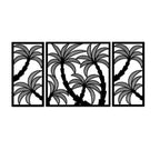 Coconut Tree Silhouette Metal Wall Art 