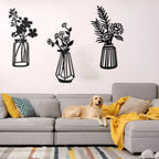 Vase Metal Wall Art Decor