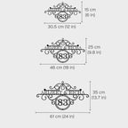 Premium Metal Name Plate for Home – Personalized Weatherproof Mild Steel Name Plate for House Entrance (Outdoor Safe) - Harshita Craft