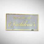 ACP Acrylic Name Plate for Home | Custom Fancy Acrylic Name Plate Design - Harshita Craft