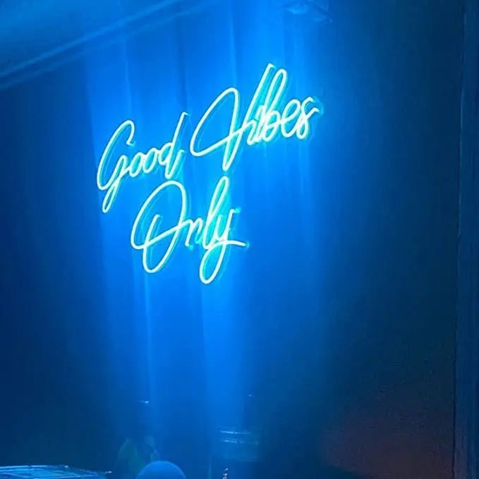 Good Vibes Only Neon Light