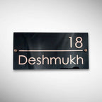 ACP Acrylic Name Plate for Home | Custom Fancy Acrylic Name Plate Design - Harshita Craft