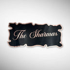 ACP Acrylic Name Plate for Home | Custom Fancy Acrylic Name Plate Design - Harshita Craft